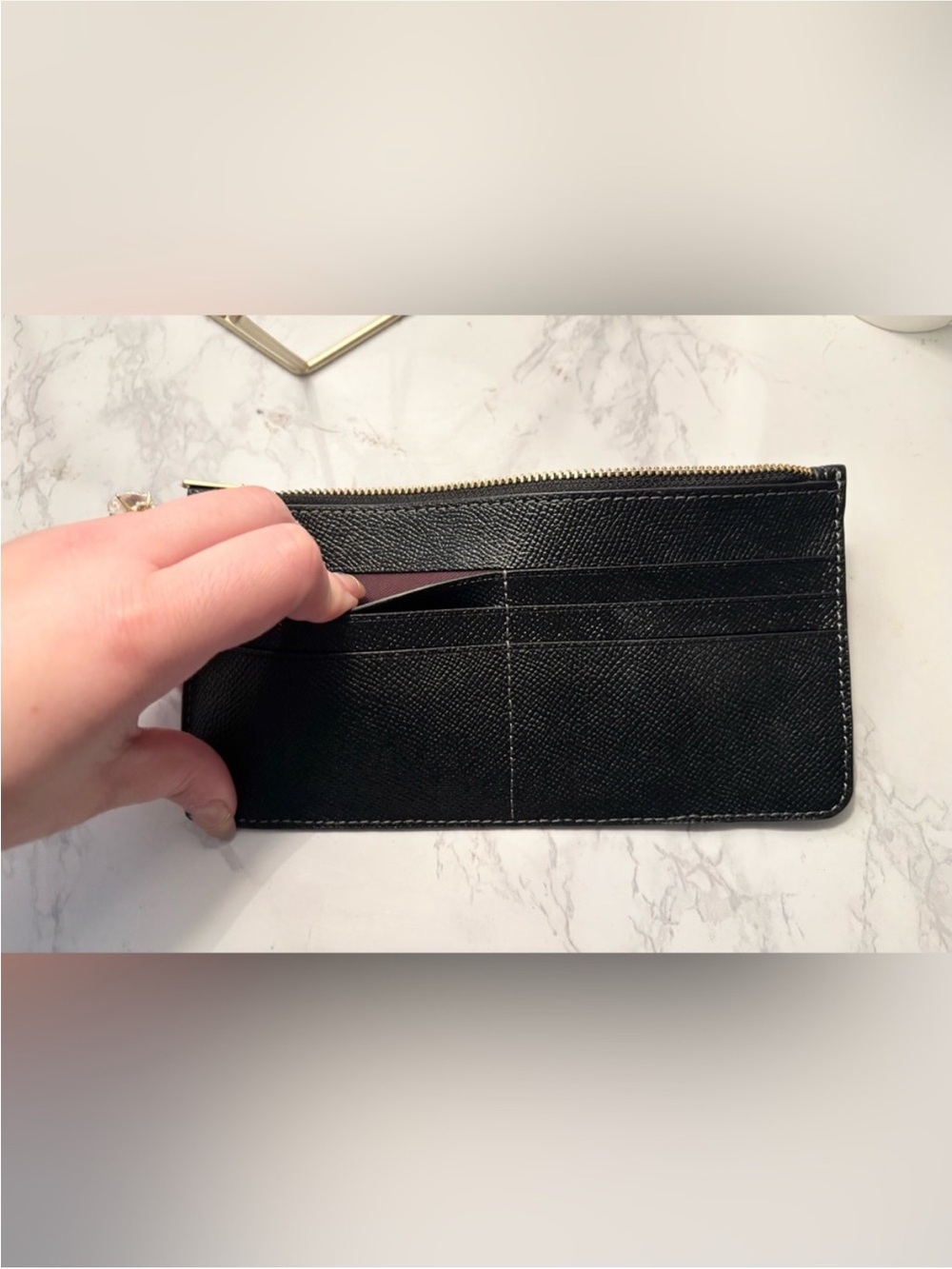 COACH Authentic 6 Pocket Wallet